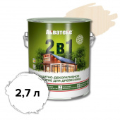 Акватекс 2в1 - текстурное покрытие Ваниль  2,7 л  1/4